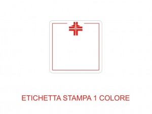 Etichette adesive per farmacie e parafarmacie (mm 23,5x23,5) (cod. 28P)